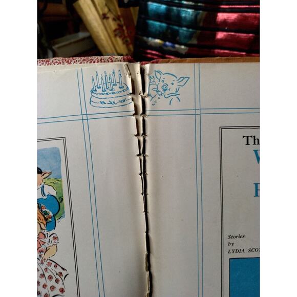 The Story Book of Whitie and Pinkie Lydia Scott Pru Herric HB 1940 Wonderful! - Picture 3 of 11